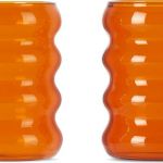 Brown Ripple Cup Set, 6 oz SOPHIE LOU JACOBSEN