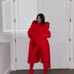 How to style: red outfit for Christmas Touch of color, total-look or statement dress? | Image 390755