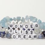 TBALANCE CRYSTALS Set of three multi-stone and enamel bracelets
