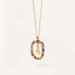 PDPAOLA Necklace with letter A