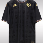 Palermo's new fourth jersey with all the historical logos