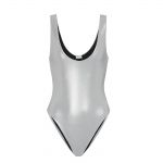 SAINT LAURENT Body in jersey lamé