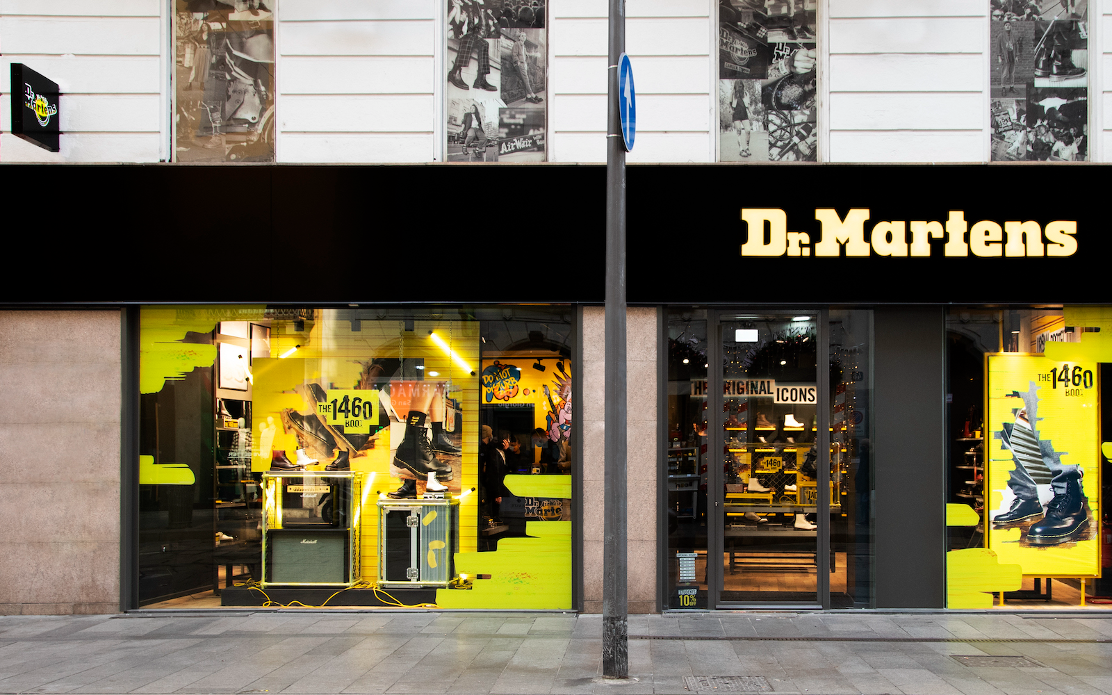 The Dr. Martens flagship store in Milan