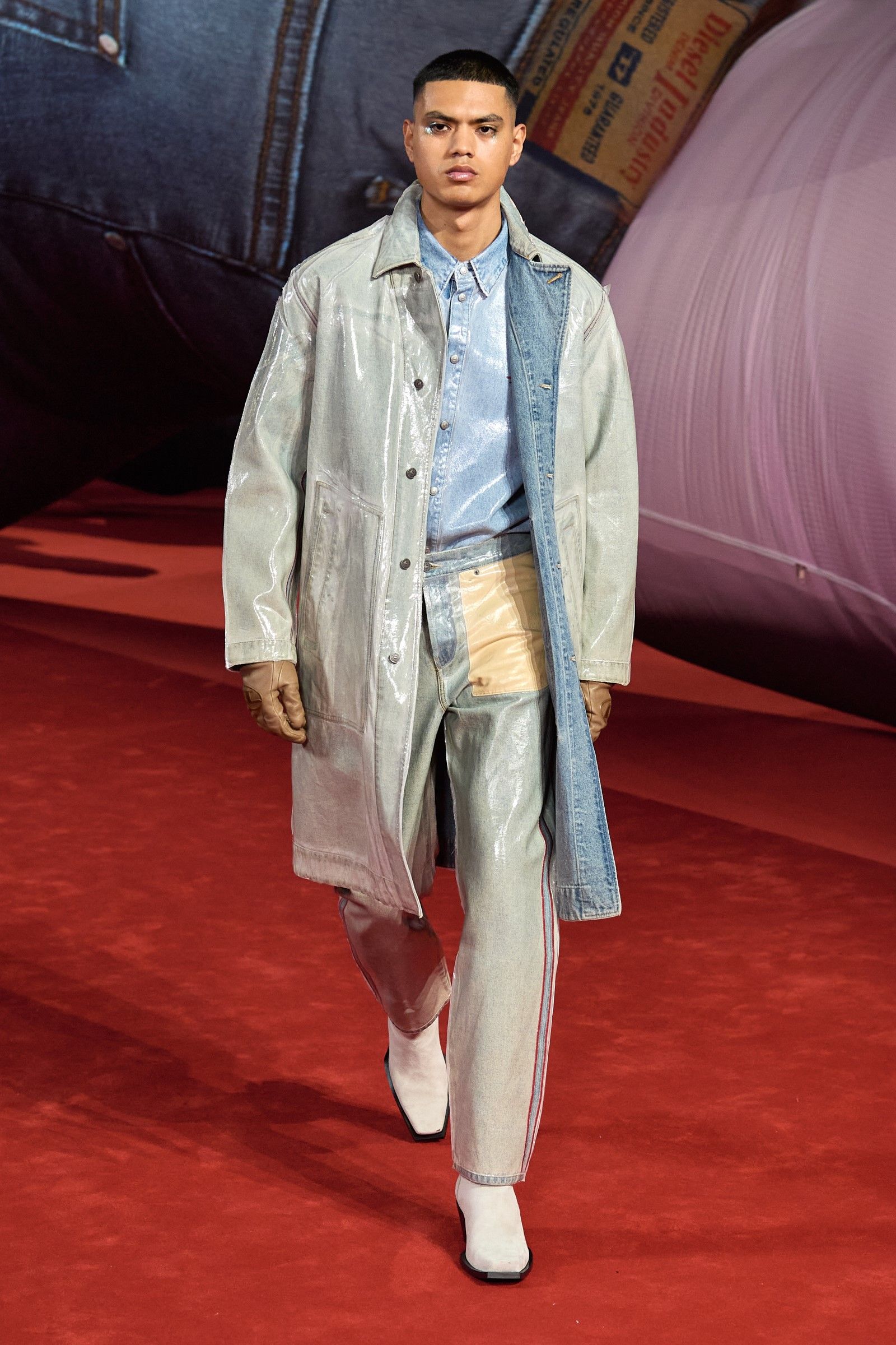 Glenn Martens' eco-punk in Diesel's FW22 collection - nss