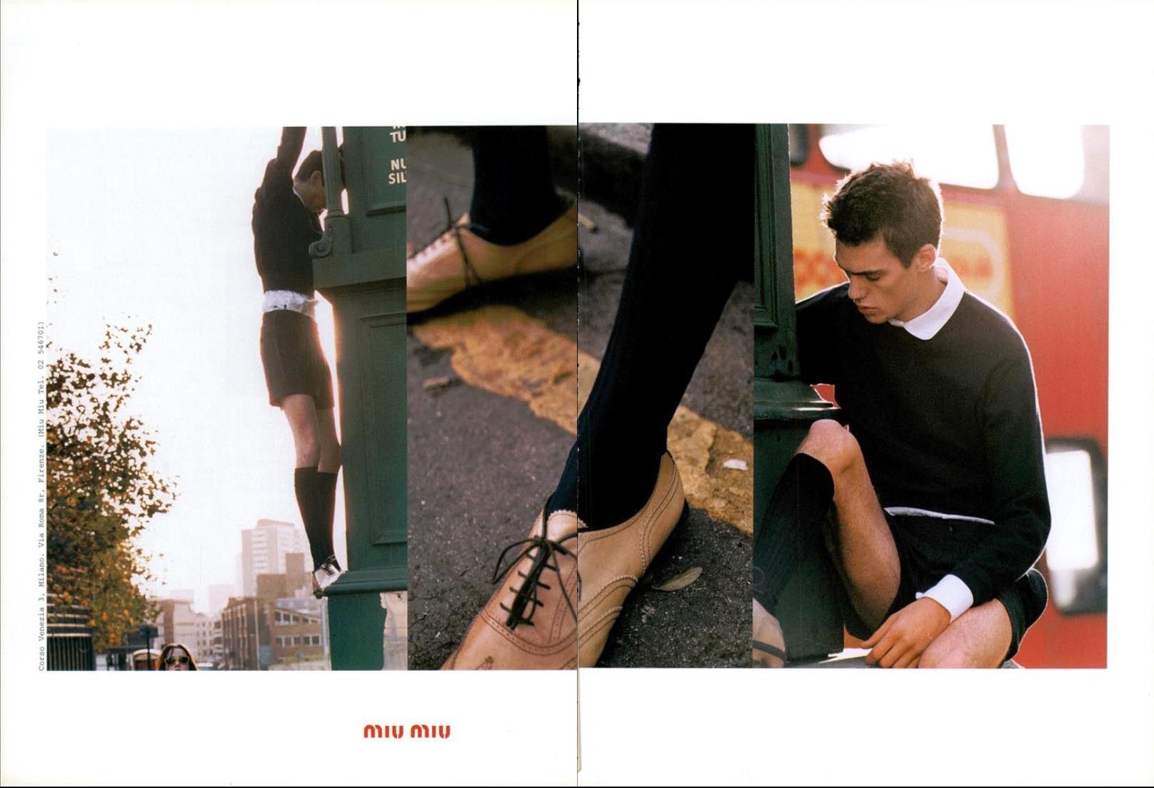MIUMIU mens Archive スラックス Miu Miu Spring 2008 Menswear Collection | Vogue