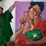 La nuova campagna Valentino On Canvas La Valentino Garavani One Stud Bag reinterpretata attraverso gli occhi di tre pittori