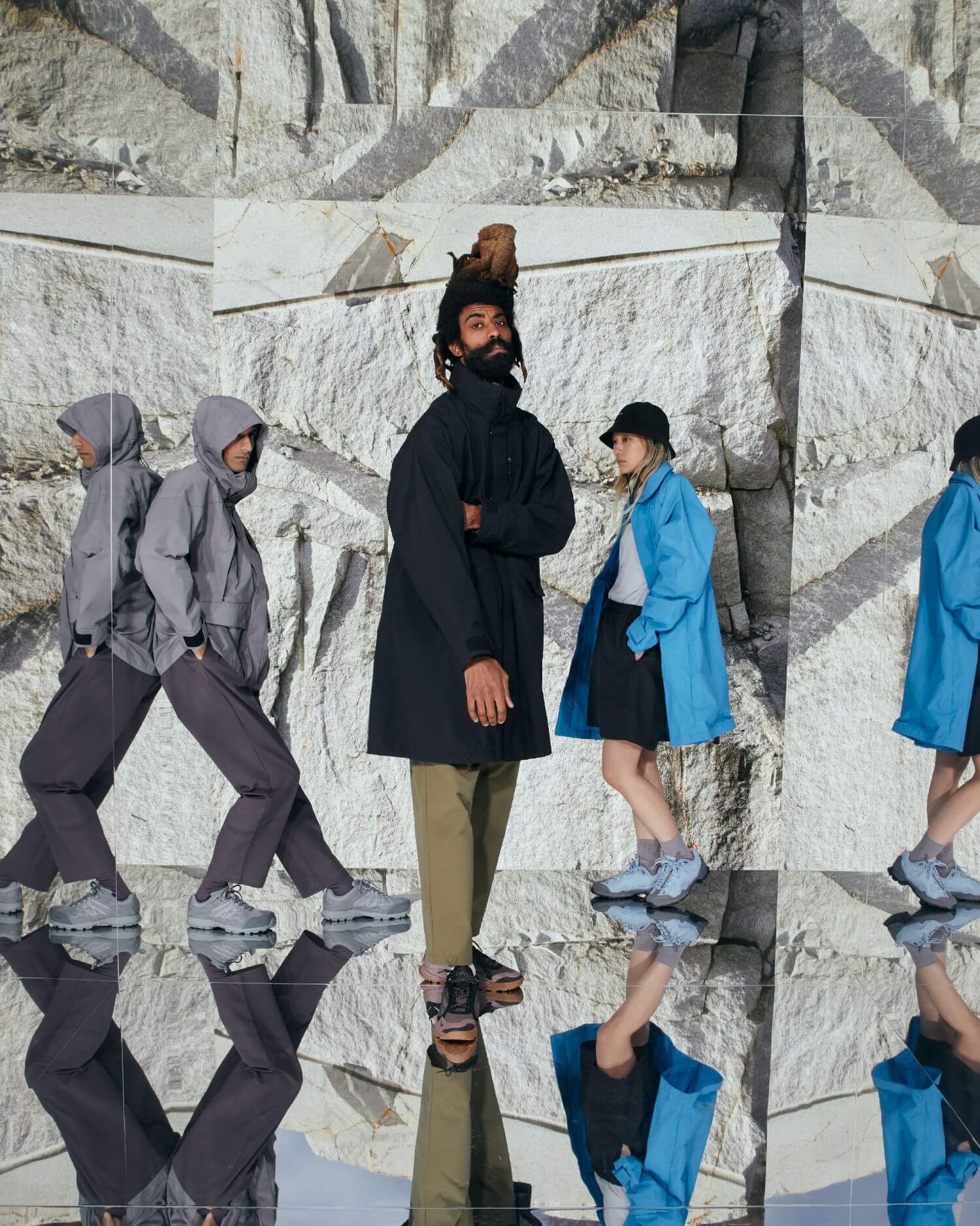 The Urban Outdoor according to Goldwin in the Discover the secret project Four creators put the SS22 of the Japanese brand to the test | Image 406154
