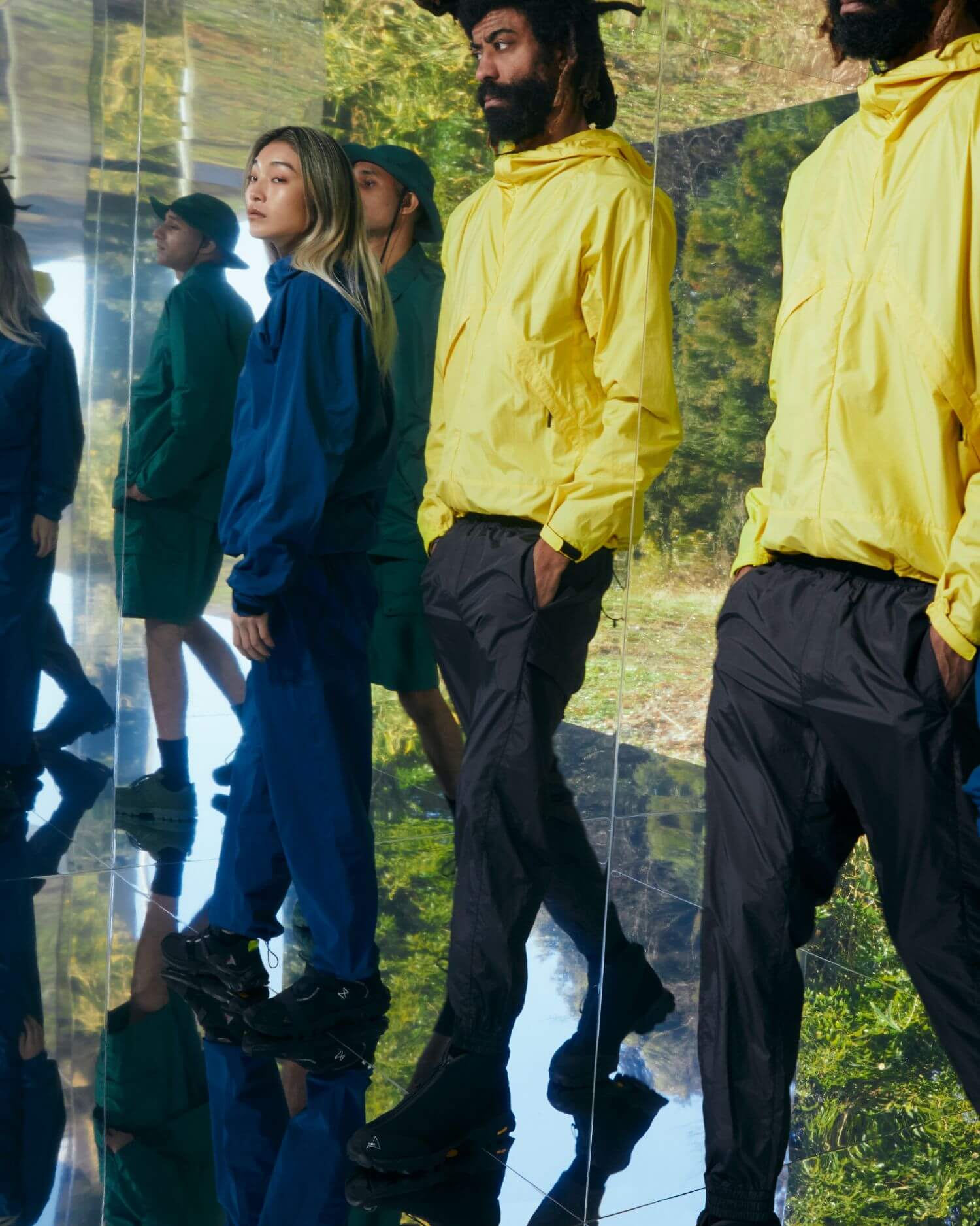 The Urban Outdoor according to Goldwin in the Discover the secret project Four creators put the SS22 of the Japanese brand to the test | Image 406180