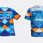 Dove abbiamo già visto la quarta maglia della Juventus La maglia disegnata da Kobra ricorda molto per pattern e colori utilizzati quella del V-Varen Nagasaki