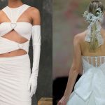 Virgil Abloh designed Giorgia Gabriele's wedding dress