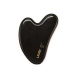 LAVAY PARIS Gua Sha - Lifting accessory in natural Black Obsidian Face massage stone