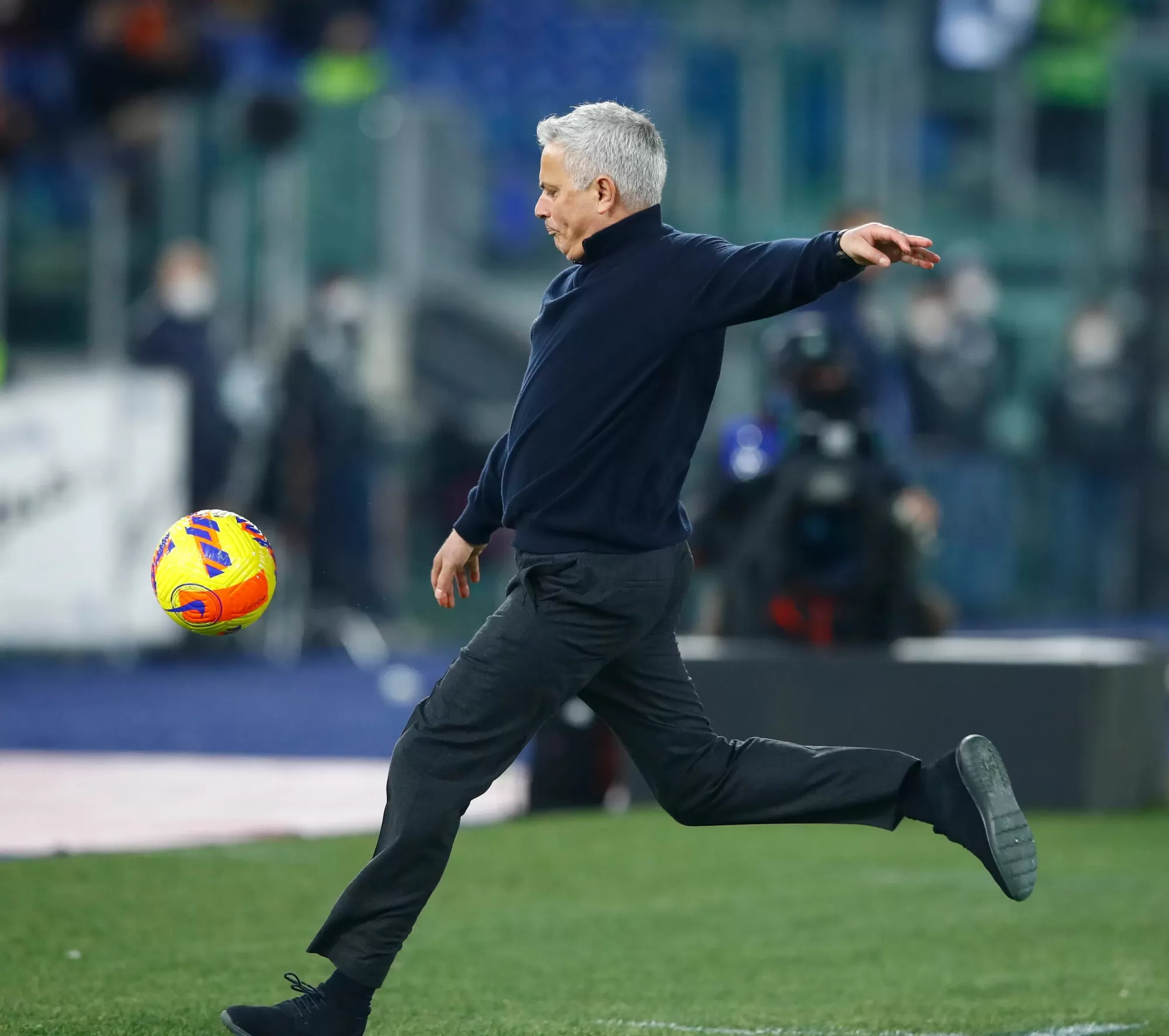 José Mourinho's style is in fashion in Rome