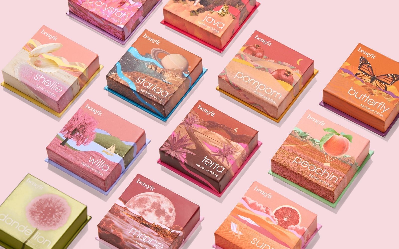 The new Wanderful powders by Benefit Cosmetics