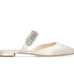 MANOLO BLAHNIK Scarpe basse lutara in raso 10mm
