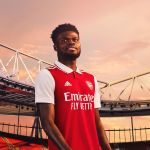 The new Arsenal shirt signed adidas for the 2022/23 season