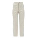 ISABEL MARANT ÉTOILE Phil organic cotton-blend canvas cargo trousers