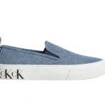 CALVIN KLEIN Recycled Denim Slip-on Shoes