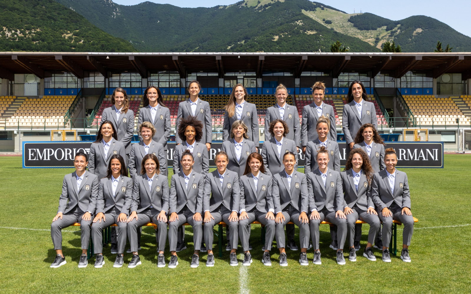 The Italian women s national team will wear Emporio Armani