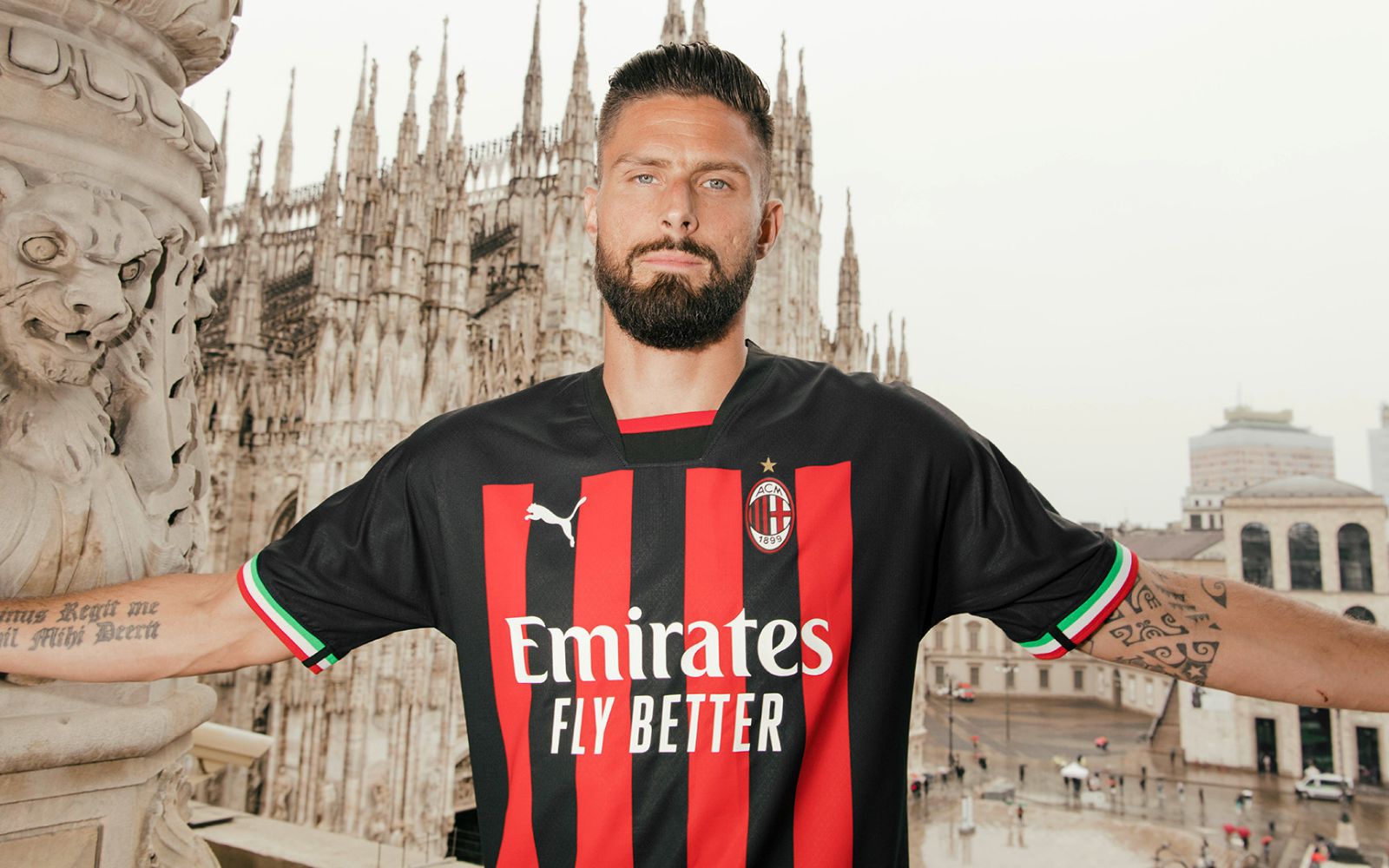 AC Milan unveiled the new jersey for the 2022/23 season signed PUMA