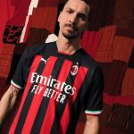 AC Milan unveiled the new jersey for the 2022/23 season signed PUMA