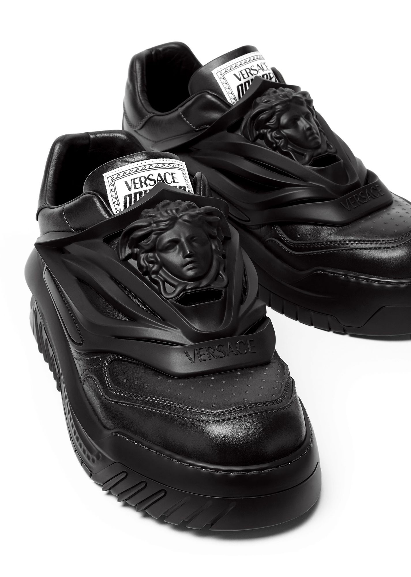 The futuristic aesthetic of the new Versace Odissea sneaker