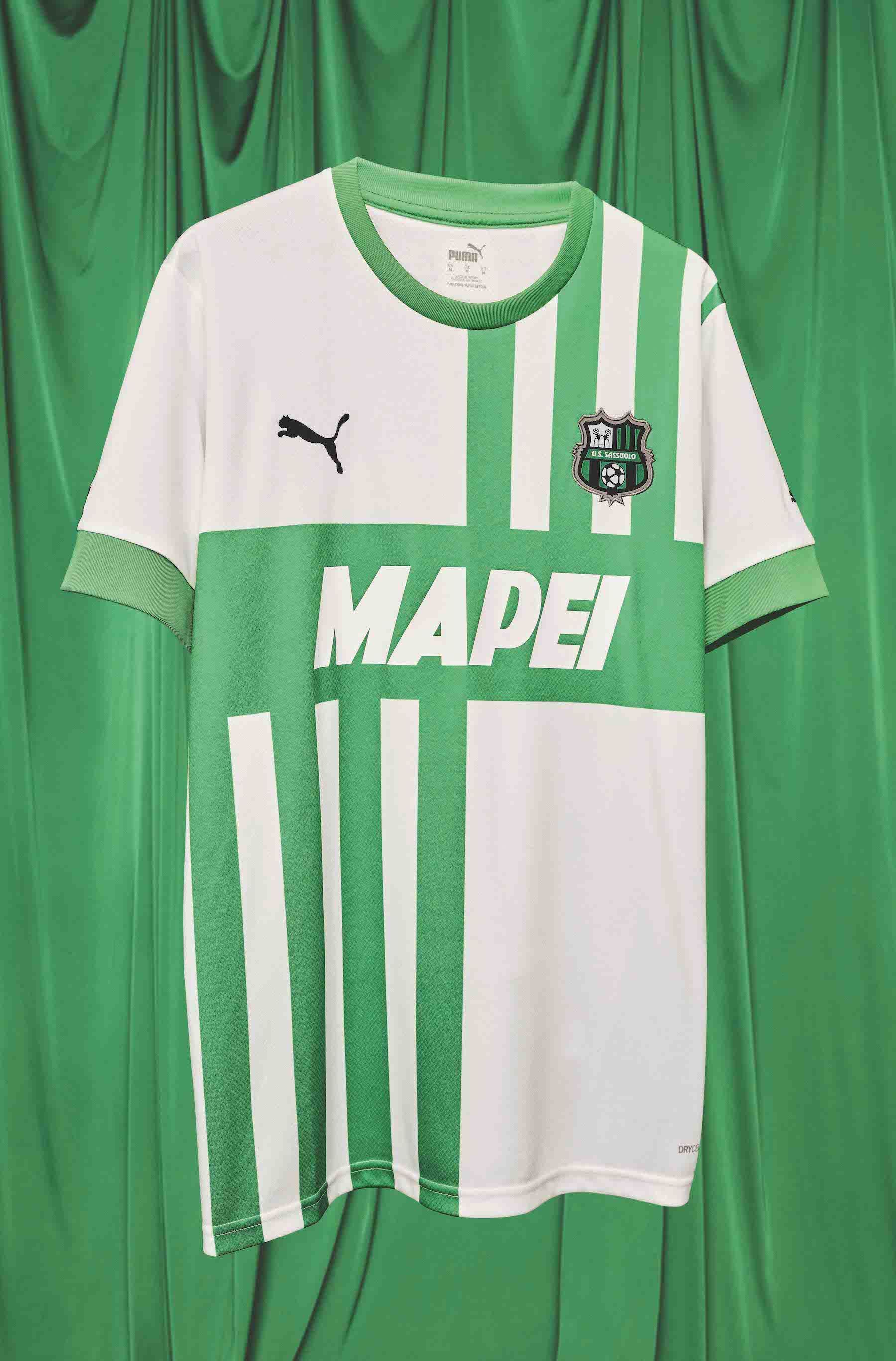 Sassuolo's new away jersey signed by PUMA - nss sports