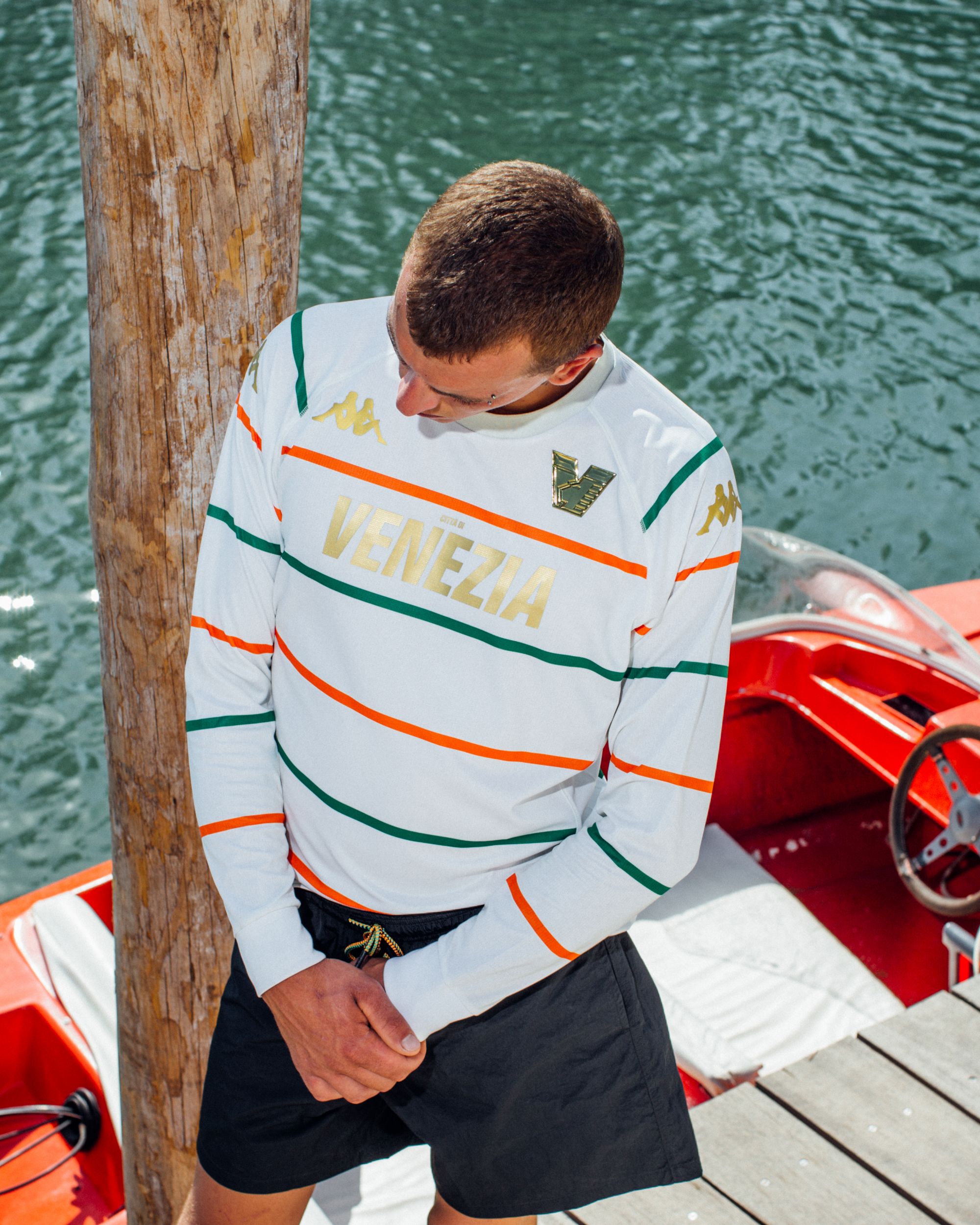 The new Venezia away jersey by Kappa - nss sports