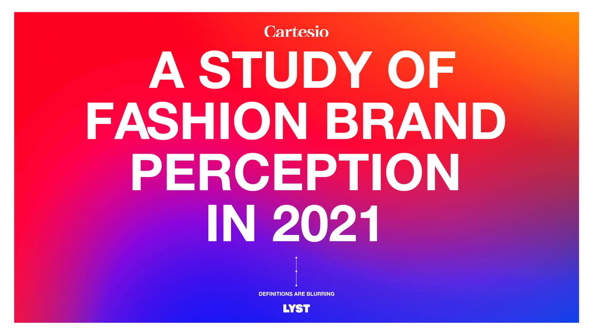 Cartesio Creato da nss in collaborazione con Lyst, Cartesio è un’esperienza interattiva pensata per identificare il rapporto degli utenti  con alcuni dei maggiori brand.