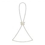 BLUMARINE Silver Metal Body Chain
