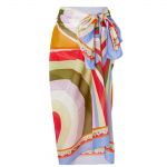 PUCCI Printed cotton-voile pareo