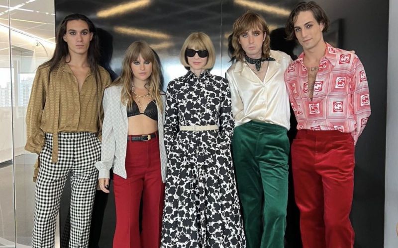 Vogue Italia Oct 2022 Måneskin マネスキン Maneskin and Alessandro Michele, an exclusive interview