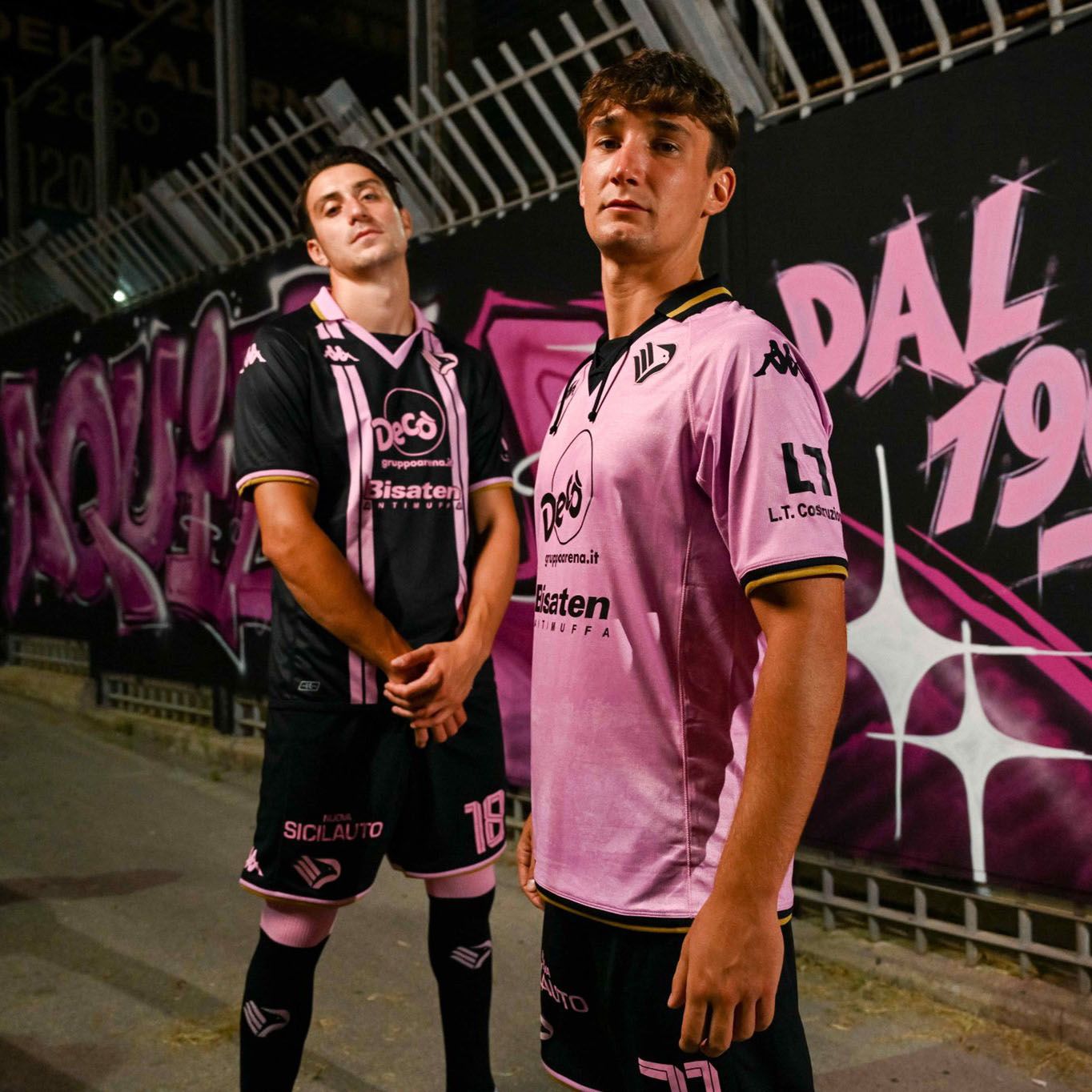 Palermo's new jerseys are a blast from the past