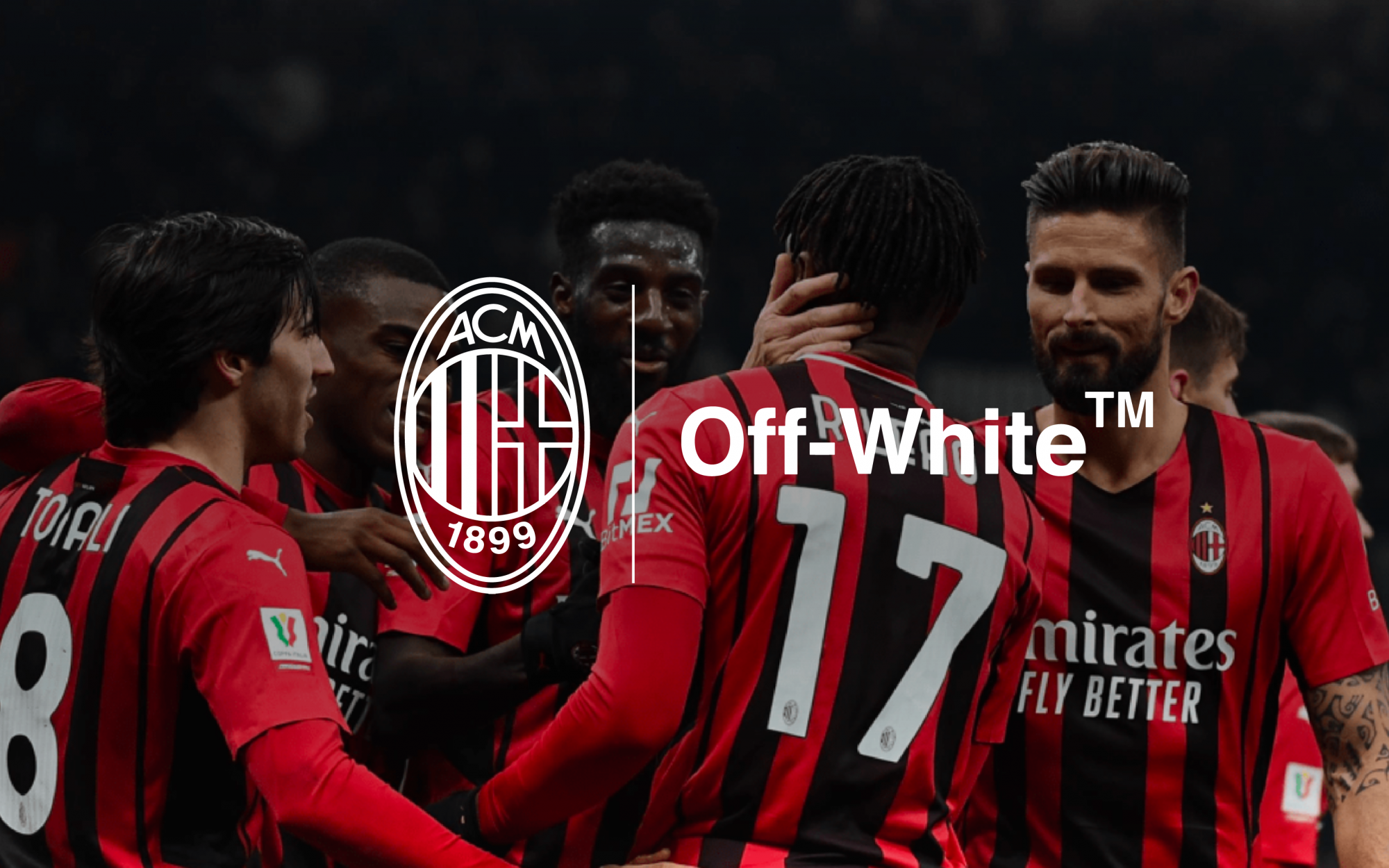 Off-White x AC Milan Partnership
