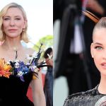 Beauty looks from the Venice Film Festival to copy for the weekend From the sculptural hairstyle of Barbara Palvin to the goth make-up of Mariacarla Boscono