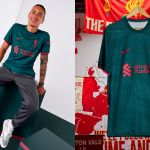 Liverpool returns to green Nike decided to dedicate the third kit to the spectacular Anfield crowd