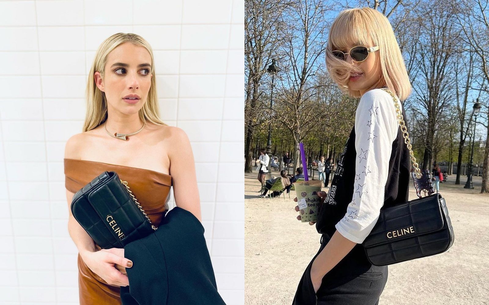 Celebrities Newest IT Bag: Celine's Chain Shoulder Matelasse Bag