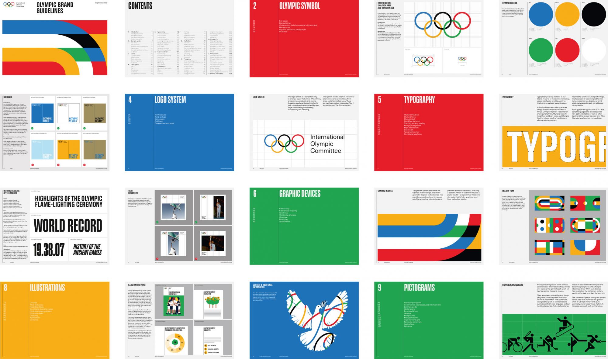 The first rebranding of the Olympic Games