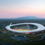 In Cina stanno costruendo uno stadio semi-interrato Un progetto rivoluzionario per quello che diventerà il più grande stadio semi-interrato al mondo