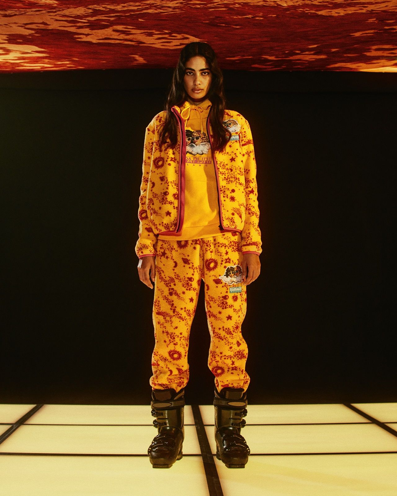 The sporty Napapijri x Fiorucci dancefloor - nss G-Club