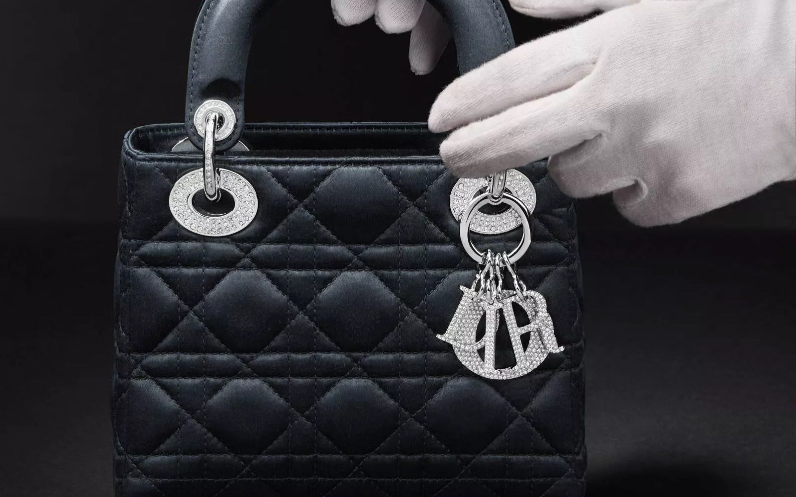 lady dior limited edition satin lady diana handbag