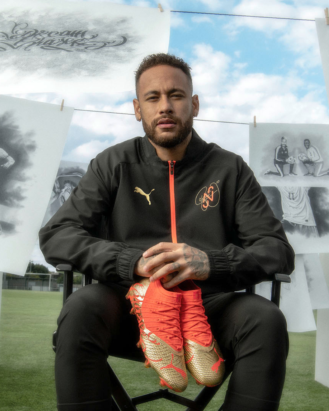 Neymar's new PUMA boots for the World Cup