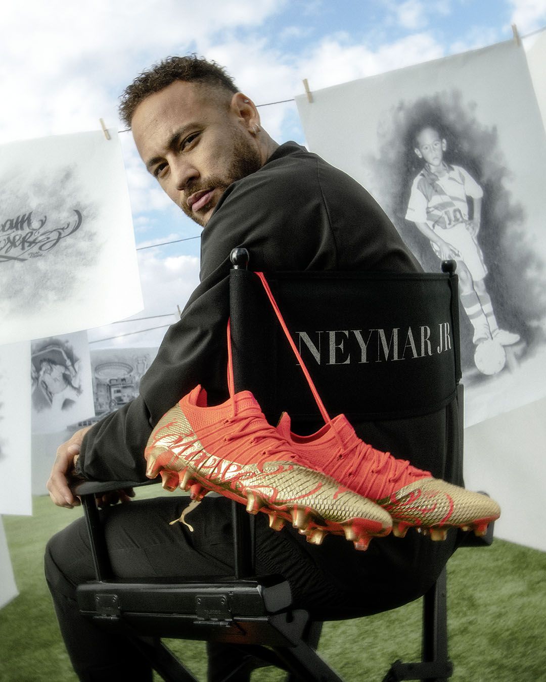 Neymar's new PUMA boots for the World Cup