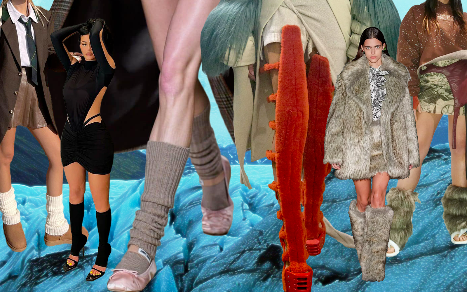Retro 1980s leg warmers: Look back at the iconic fashion fad