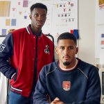 The retrò Arsenal collection for Christmas Made by North London club legend Ray Parlour