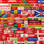 The new artwork created for the Emirates Stadium Arsenal has decided to collaborate with several artists to renovate its beautiful home