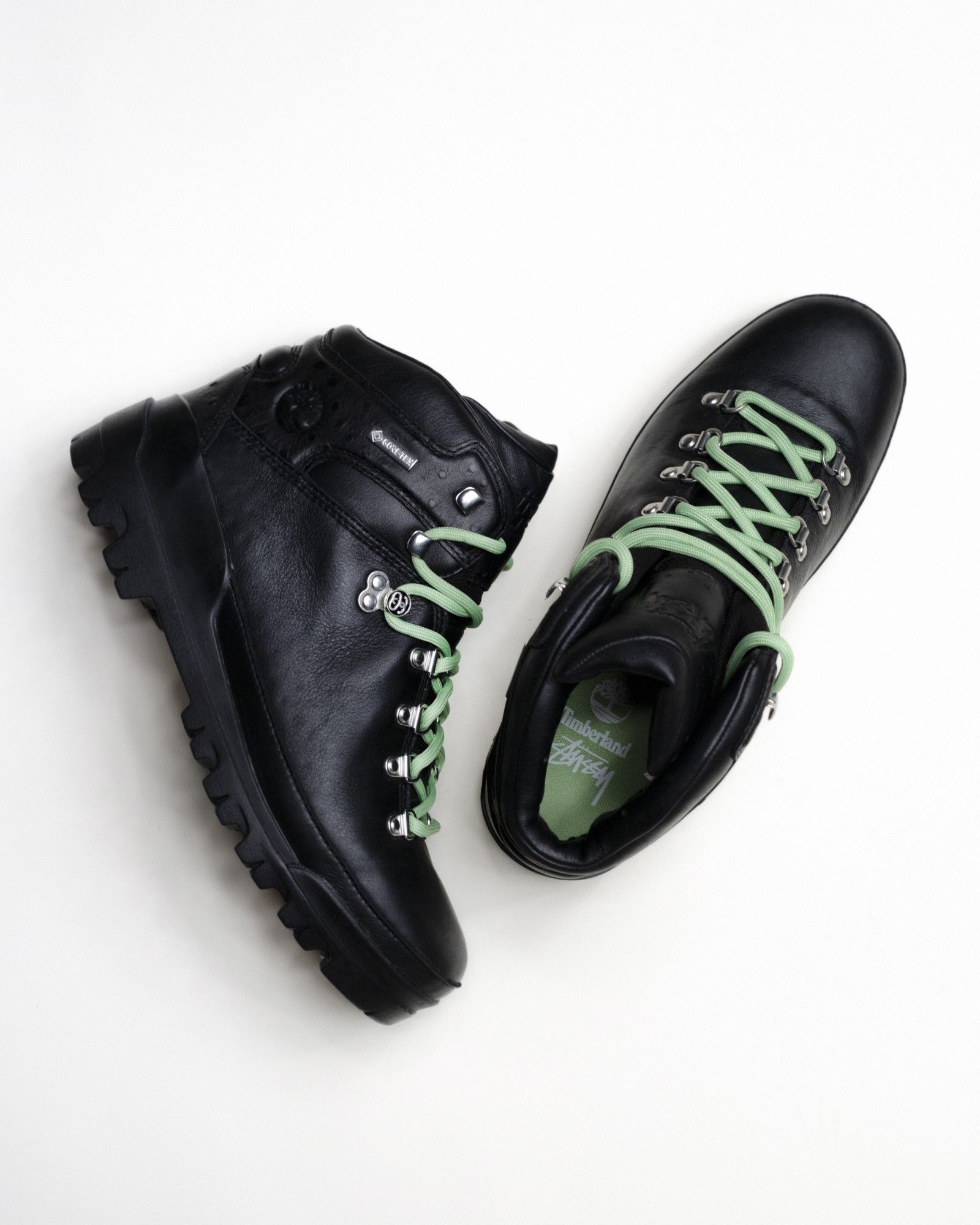 Stussy × Timberland World Hiker Boot 27 Timberland World Hiker Boot Stussy Black - POIZON