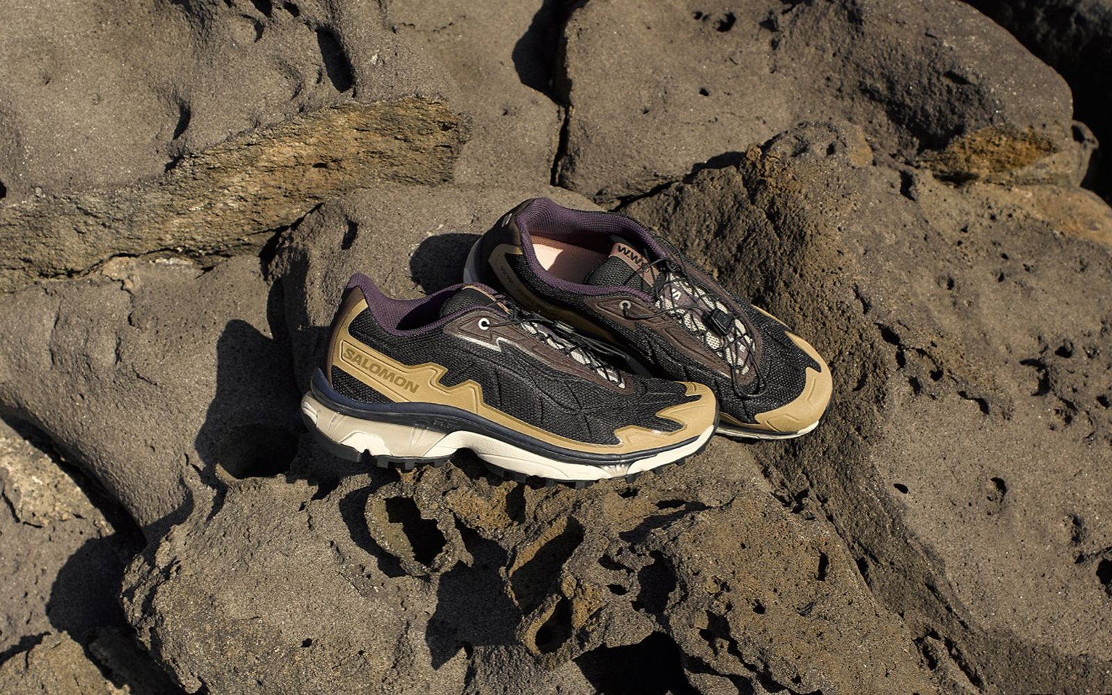 The Salomon XT-Slate in collaboration with WOOD WOOD