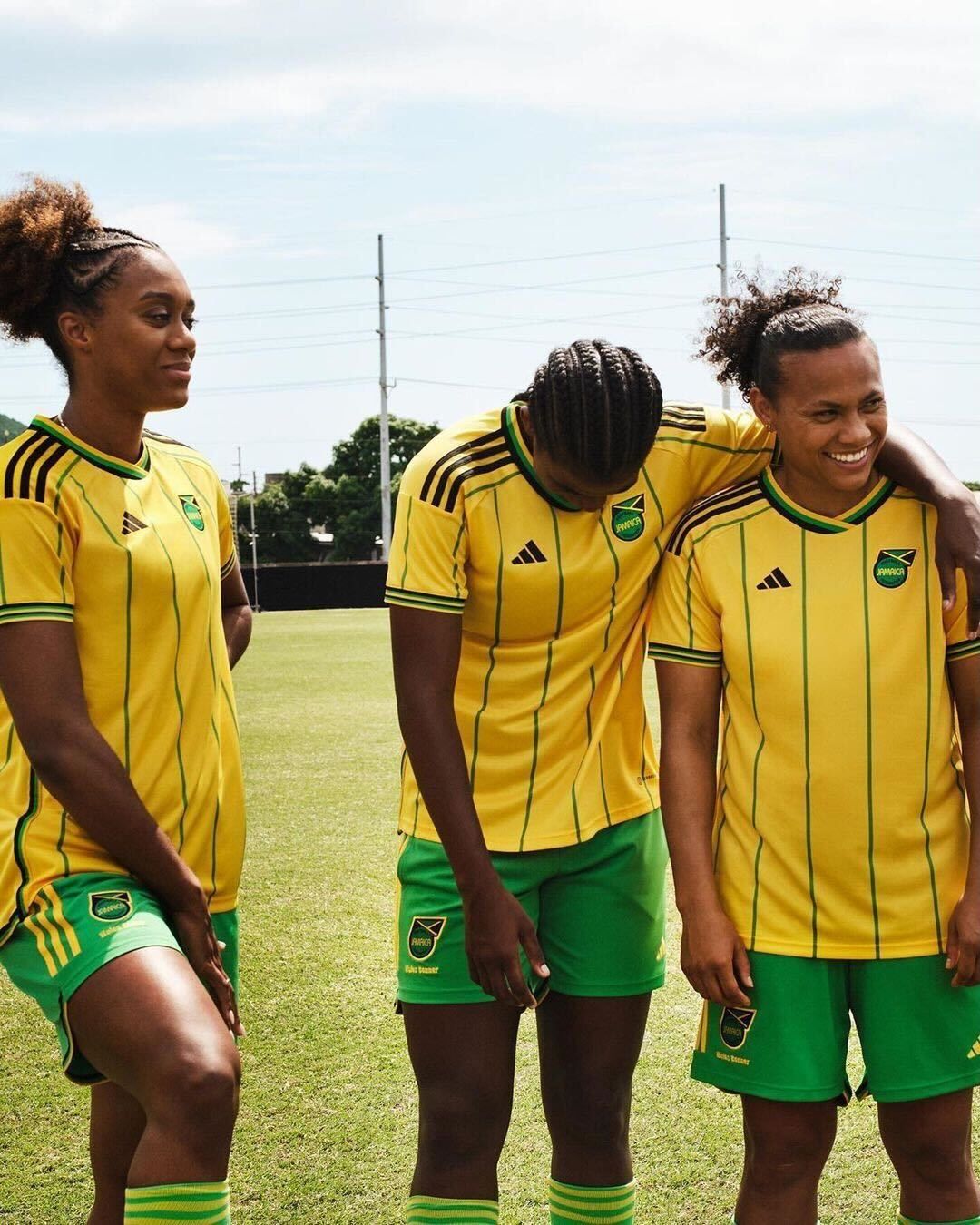 The new adidas design Jamaican national team jerseys are here