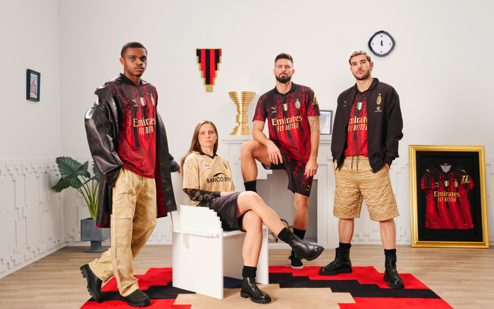 Milan shirt becomes 8bit thanks to Koché and PUMA - nss sports