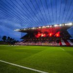 Braga, 05/15/2022 - This afternoon, Futebol Clube de Famalicão hosted  Sporting Clube de Braga, in the EstÃdio Municipal de Famalicão, in a game  for the 34th round of the Liga Portugal BWin